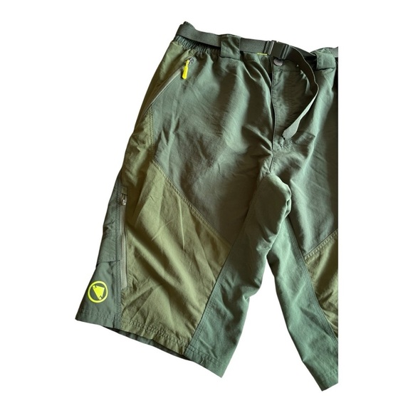 Endura Men's Hummvee Shorts II- Olive Green Size XL Baggy Outdoor - Picture 3 of 15